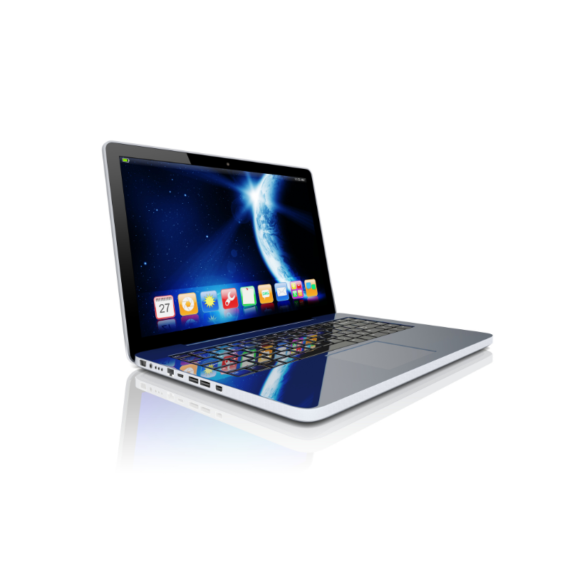 desktop and computer