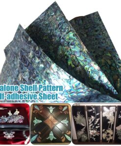 Natural Abalone Shell Mother of Pearl laminate Sheet DIY Home Decor Furniture Floor/Fishing Rod/Manicure/Crafts Coated Materials