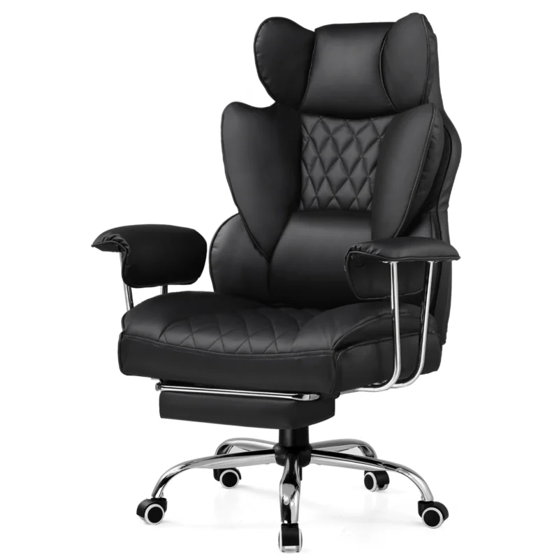 best ergonomic seat cushion for office chair on a home office desk setup