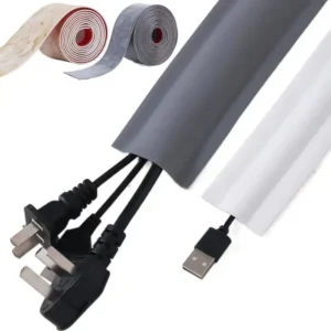 self adhesive PVC cable management raceway wall wire channel 1M to 15M waterproof mold proof