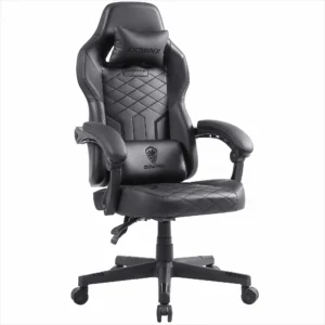 Dowinx Gaming Chair with Pocket Spring Cushion | High Back Reclining Chair 350LBS Capacity
