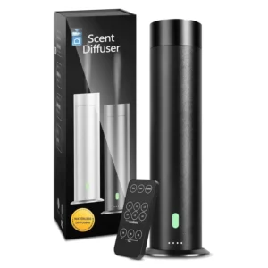 waterless essential oil diffuser large room IWP BD100 aluminum silver black