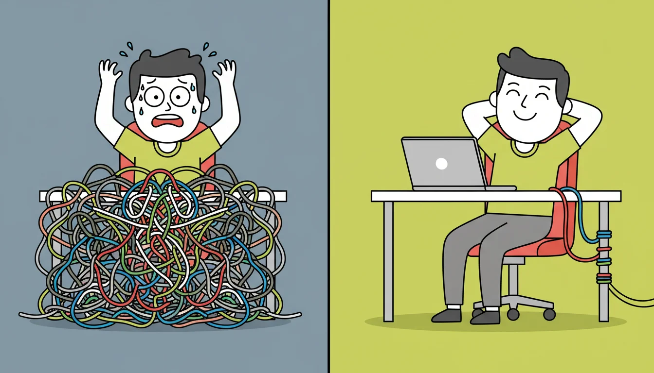 cable management for home office