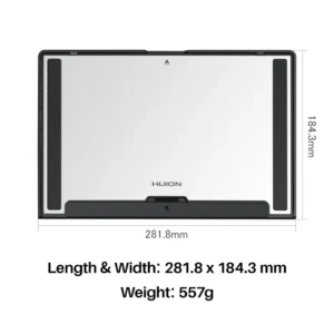 Alternative view of Huion ST300 Adjustable Pen Display Stand — Multi-Angle 14.5°–45°, Portable Metal Bracket for Kamvas 12/13 & Pro Series